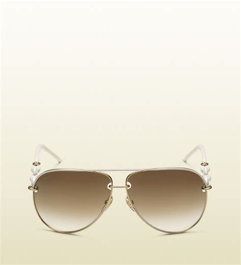 wide gucci sunglasses|white Gucci sunglasses for women.